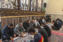 اقامه عزای سیدالشهدا در هیئت «رایت الهدی» دانشگاه علمی کاربردی استان البرز