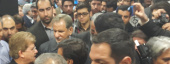 بازدید دکتر جهانگیری معاون اول ریاست جمهوری از غرفه های علمی کاربردی در نمایشگاه هفته پژوهش