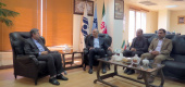 جلسه مشترک رییس دانشگاه جامع علمی کاربردی استان البرز و مدیر کل صدا و سیمای البرز
