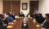 دفتر بسیج و  دفتر کارآفرینی مرکز زر ماکارون افتتاح شد