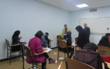 بازدید رئیس دانشگاه جامع علمی کاربردی استان البرز از حوزه برگزاری آزمون پایان ترم تحصیلی اول۹۸-۹۹