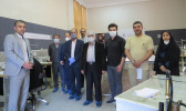 بازدید رییس دانشگاه جامع علمی کاربردی البرز از کارگاه تولید ماسک