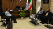 دیدار سرپرست دانشگاه جامع علمی کاربردی البرز با نماینده مردم کرج در مجلس شورای اسلامی
