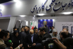 بازدید رییس دانشگاه جامع علمی کاربردی استان البرز از نمایشگاه هفته پژوهش کشوری
